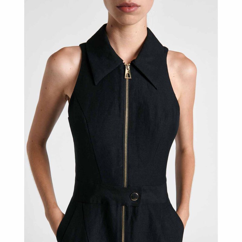 Cue Linen Blend Midi Dress image number 3